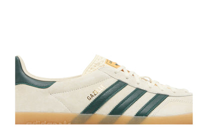adidas Gazelle Indoor Cream White Collegiate Green Gum sneaker afbeelding 2 - stylecode IH7502