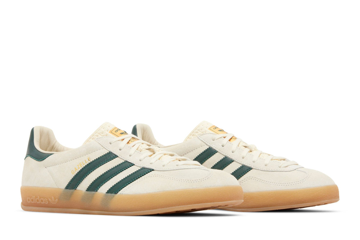 adidas Gazelle Indoor Cream White Collegiate Green Gum sneaker afbeelding 8 - stylecode IH7502