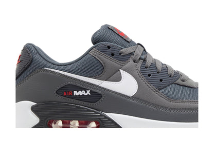 Nike Air Max 90 Iron Grey University Red sneaker afbeelding 2 - stylecode DR0145-003