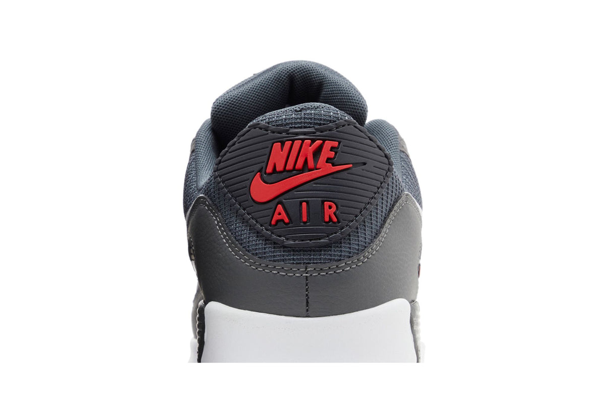 Nike Air Max 90 Iron Grey University Red sneaker afbeelding 7 - stylecode DR0145-003