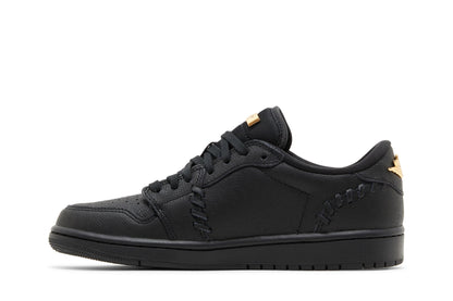 Jordan 1 Low Method of Make Black Metallic Gold (Women's) sneaker afbeelding 3 - stylecode FN5032-007