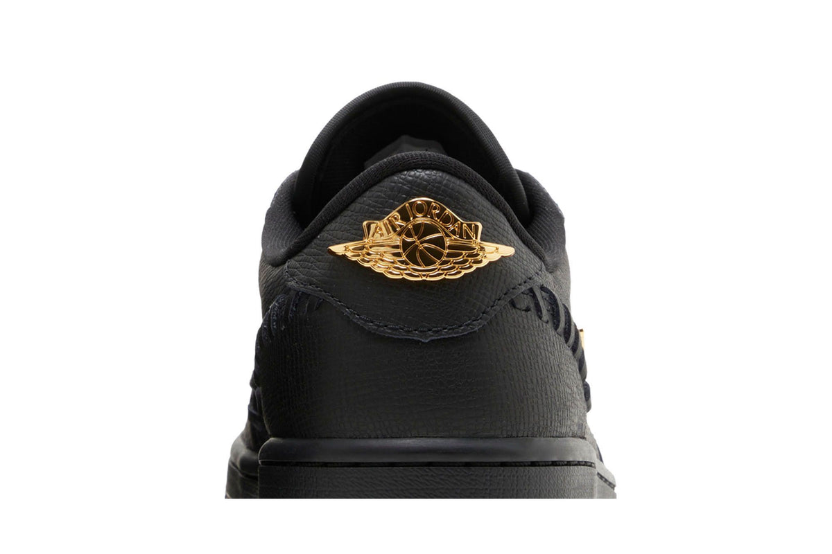 Jordan 1 Low Method of Make Black Metallic Gold (Women's) sneaker afbeelding 7 - stylecode FN5032-007