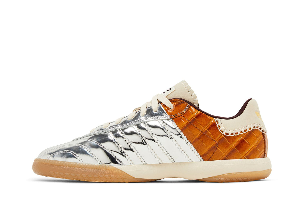 adidas Samba Millennium Wales Bonner Silver Metallic Yellow Croc sneaker afbeelding 3 - stylecode IH5777