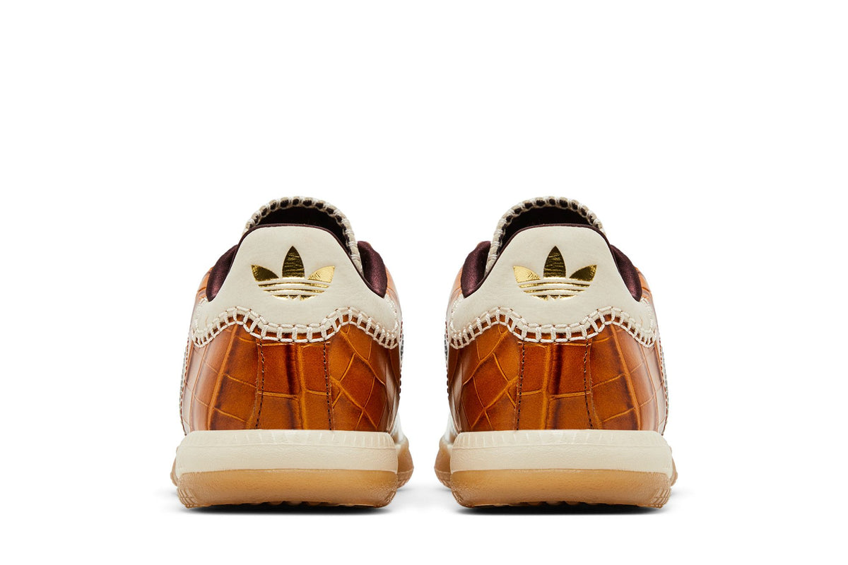 adidas Samba Millennium Wales Bonner Silver Metallic Yellow Croc sneaker afbeelding 6 - stylecode IH5777