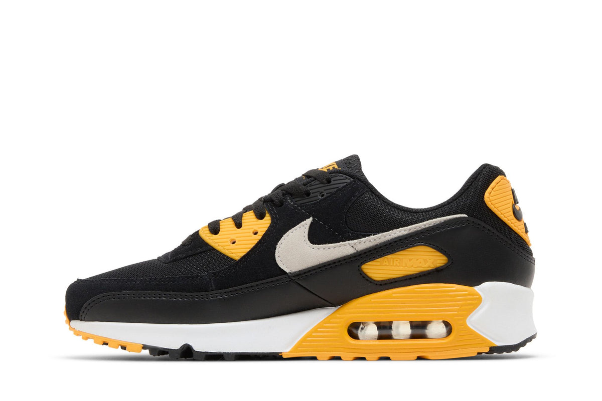 Nike Air Max 90 Black University Gold White sneaker afbeelding 3 - stylecode FN6958-002