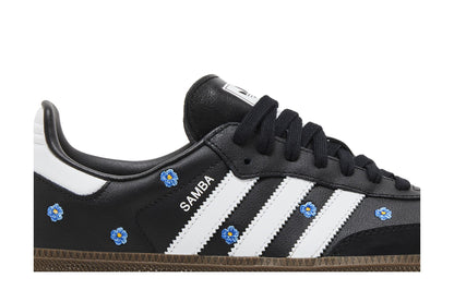 adidas Samba Light Blue Floral Core Black (Women's) sneaker afbeelding 2 - stylecode IF4397