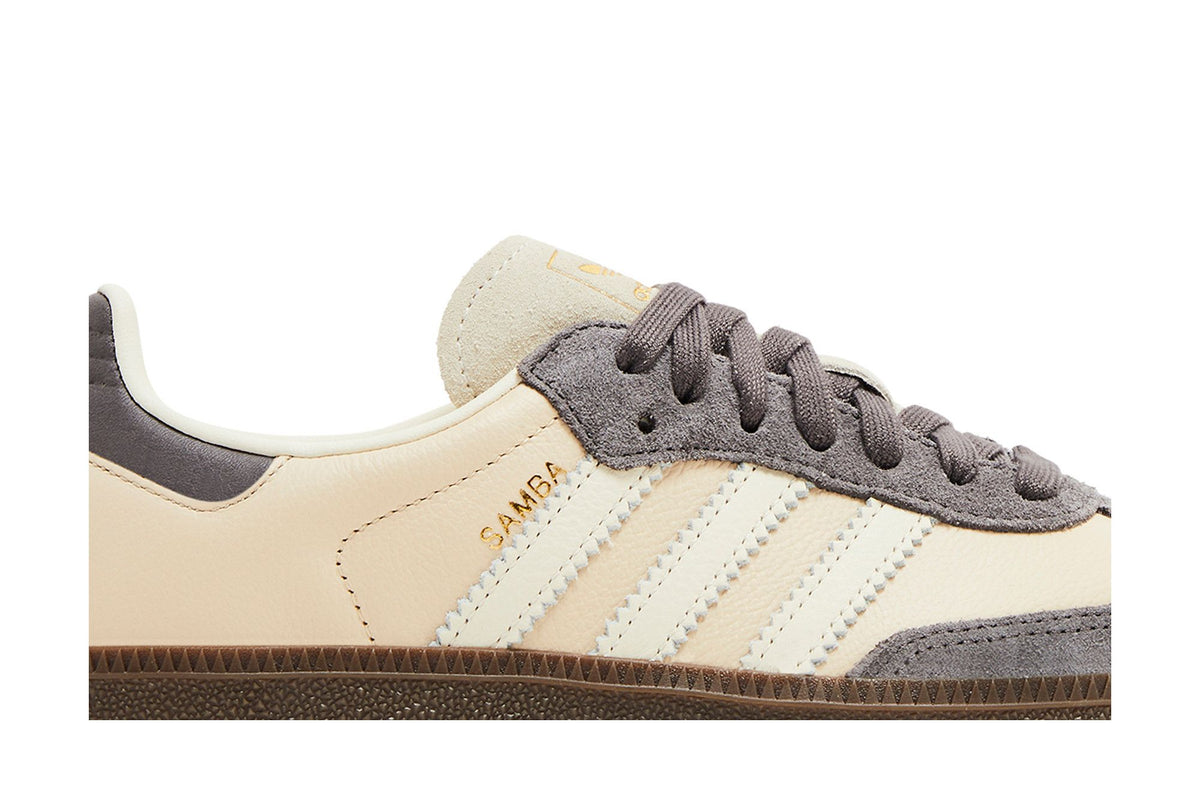 adidas Samba OG Crystal Sand Charcoal (Women's) sneaker afbeelding 2 - stylecode JI4210