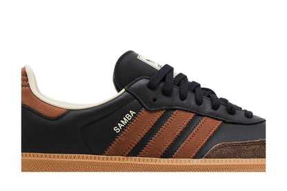 adidas Samba OG Core Black Preloved Brown sneaker afbeelding 2 - stylecode IE9123