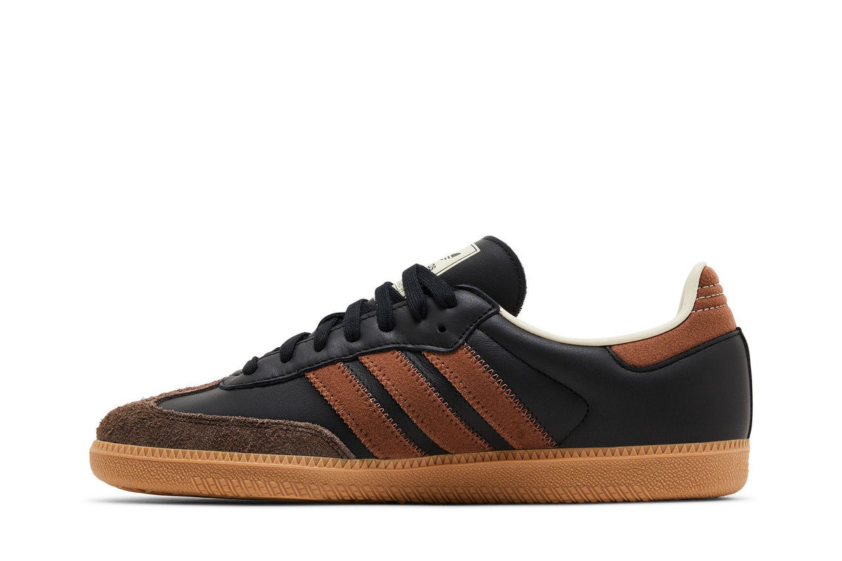 adidas Samba OG Core Black Preloved Brown sneaker afbeelding 3 - stylecode IE9123