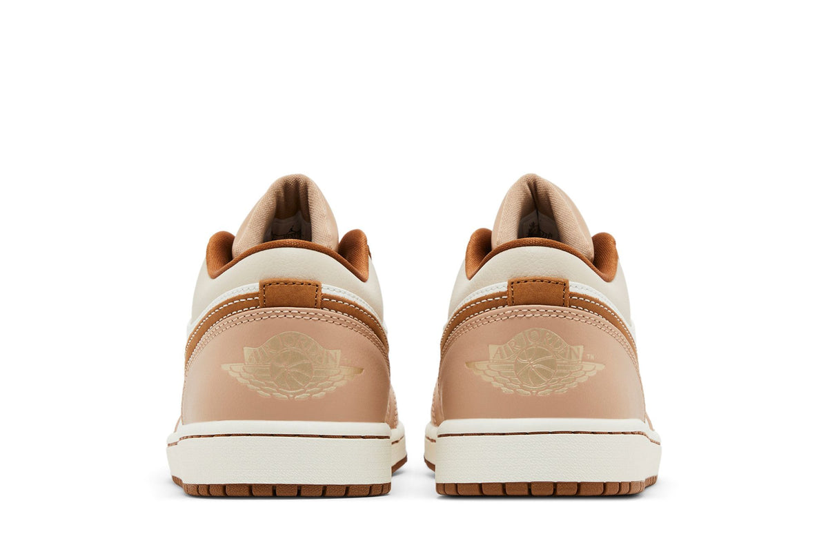 Jordan 1 Low SE Hemp Light British Tan sneaker afbeelding 6 - stylecode HF5753-221