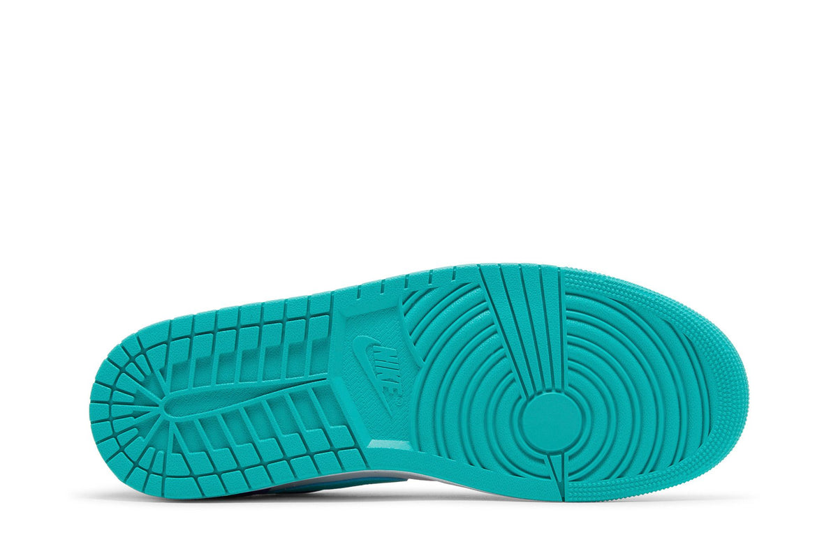 Jordan 1 Low SE Psychic Purple Hyper Jade sneaker afbeelding 4 - stylecode HJ9013-550