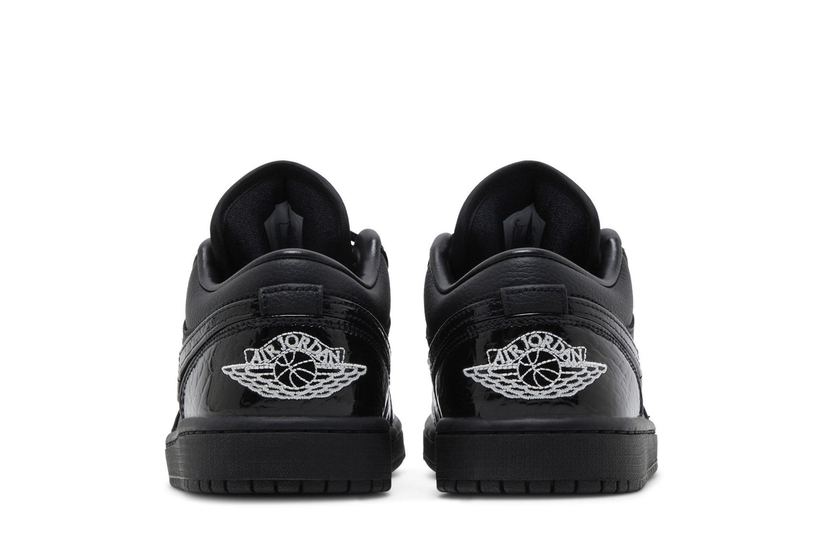 Jordan 1 Low SE Patent Elephant Black (Women's) sneaker afbeelding 6 - stylecode HJ7743-010