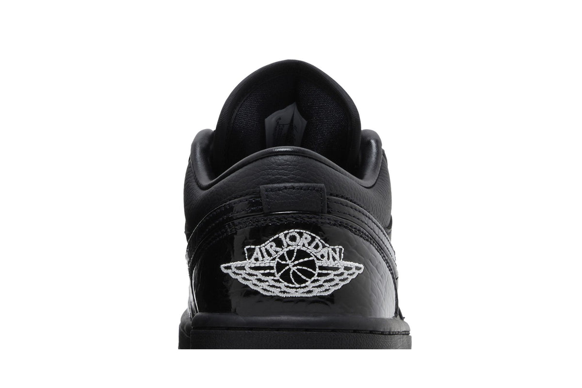 Jordan 1 Low SE Patent Elephant Black (Women's) sneaker afbeelding 7 - stylecode HJ7743-010