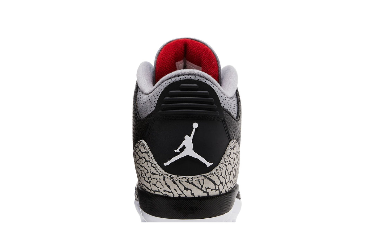 Jordan 3 Mid Retro MCS Black Cement sneaker afbeelding 7 - stylecode FZ8627-001
