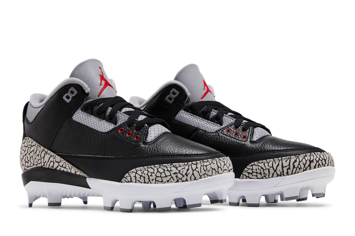 Jordan 3 Mid Retro MCS Black Cement sneaker afbeelding 8 - stylecode FZ8627-001
