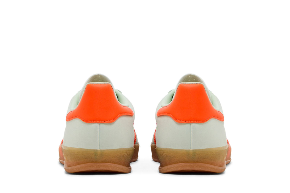 adidas Gazelle Indoor Linen Green Solar Orange (Women's) sneaker afbeelding 6 - stylecode IF6982