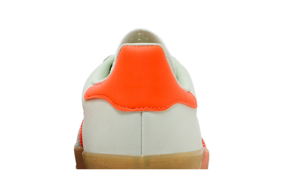adidas Gazelle Indoor Linen Green Solar Orange (Women's) sneaker afbeelding 7 - stylecode IF6982