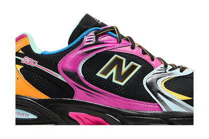 New Balance 530 Black Multi-Color sneaker afbeelding 2 - stylecode MR530CCP