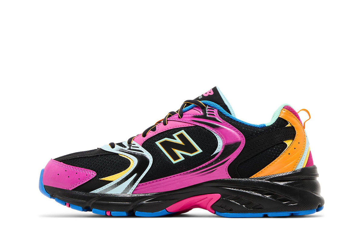 New Balance 530 Black Multi-Color sneaker afbeelding 3 - stylecode MR530CCP