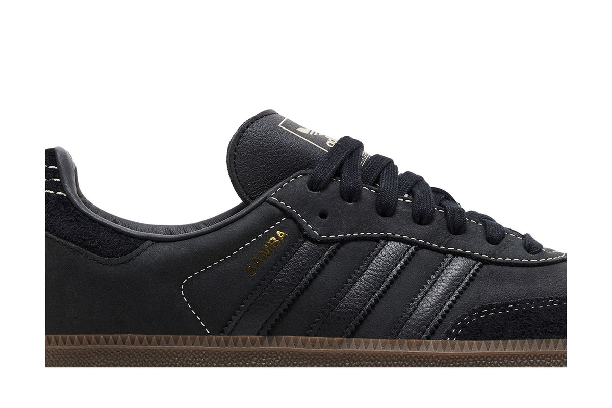 adidas Samba OG Core Black Crystal Sand (Women's) sneaker afbeelding 2 - stylecode IH5371