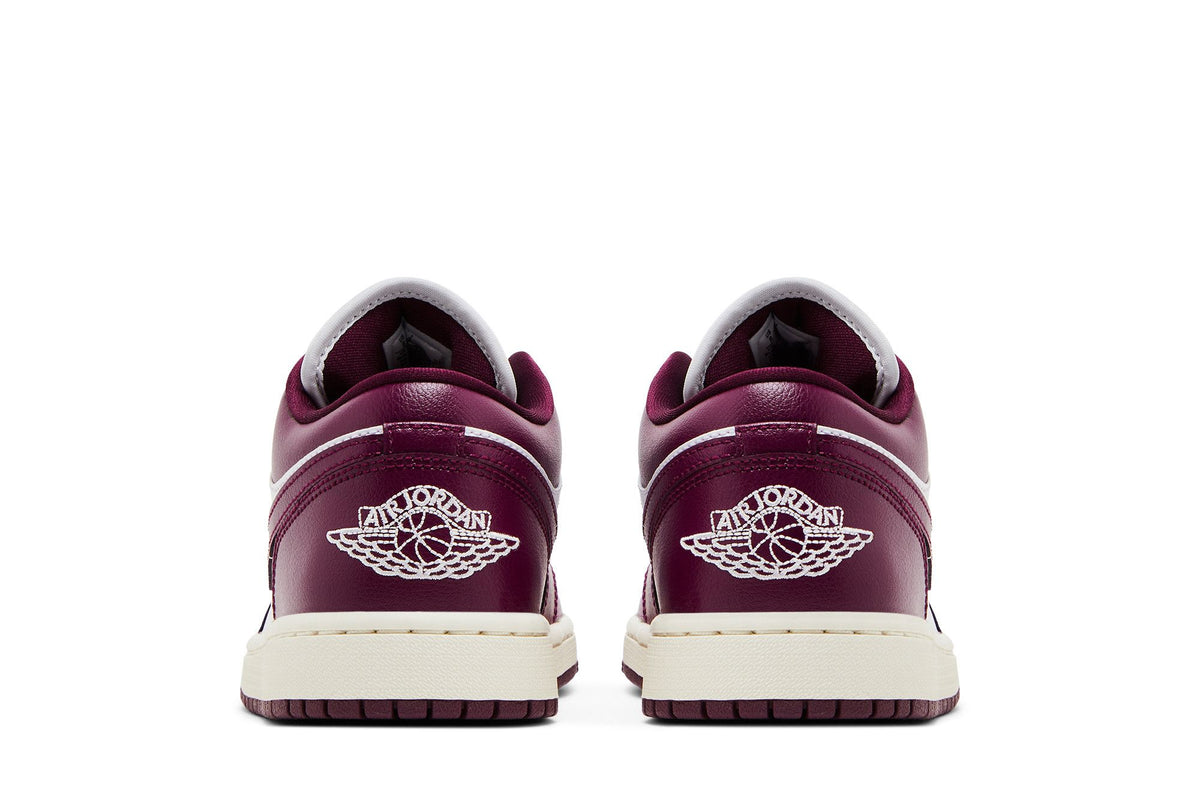 Jordan 1 Low Bordeaux (Women's) sneaker afbeelding 6 - stylecode DC0774-161