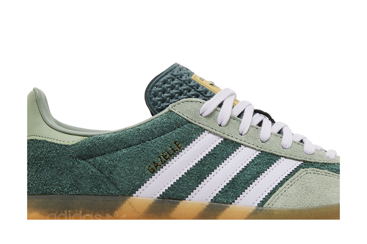 adidas Gazelle Indoor Mineral Green Silver Dawn sneaker afbeelding 2 - stylecode JI0323