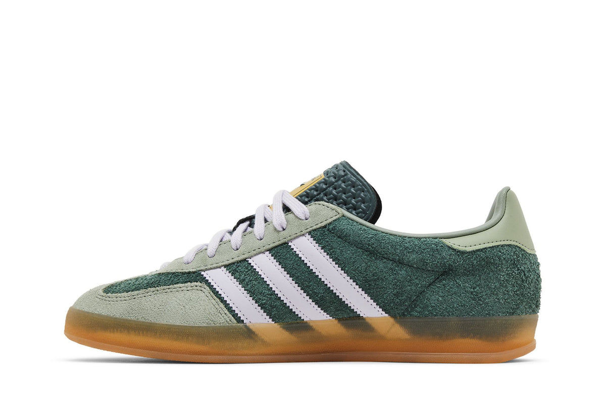 adidas Gazelle Indoor Mineral Green Silver Dawn sneaker afbeelding 3 - stylecode JI0323