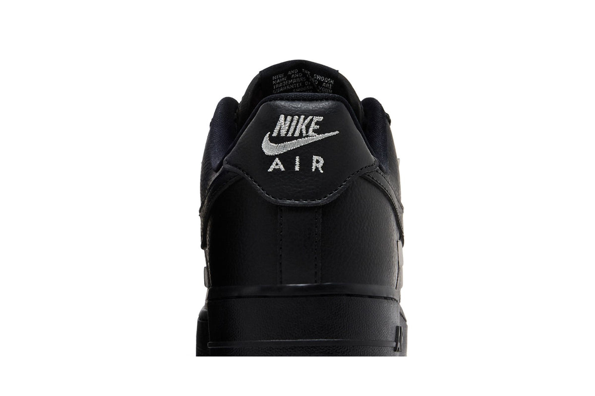 Nike Air Force 1 Low '07 LX Black Silver Mini Swoosh (Women's) sneaker afbeelding 7 - stylecode HQ1180-001