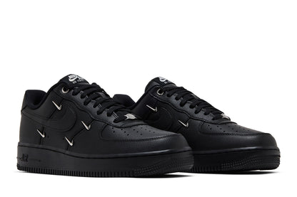 Nike Air Force 1 Low '07 LX Black Silver Mini Swoosh (Women's) sneaker afbeelding 8 - stylecode HQ1180-001