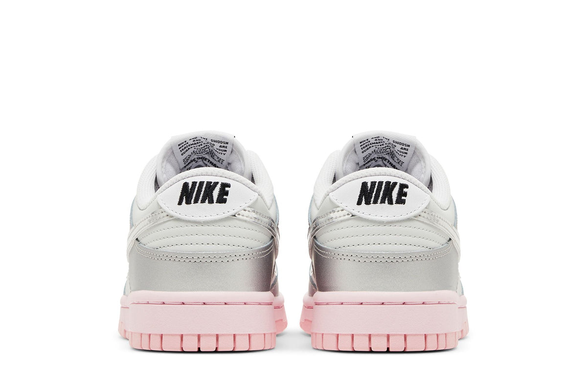Nike Dunk Low LX Metallic Silver Pink Foam (Women's) sneaker afbeelding 6 - stylecode HM3698-006