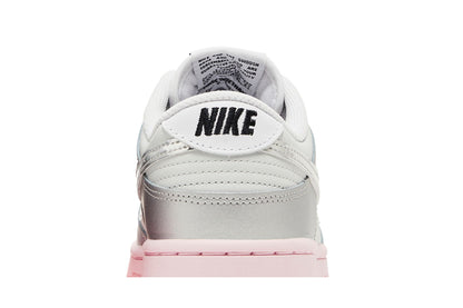 Nike Dunk Low LX Metallic Silver Pink Foam (Women's) sneaker afbeelding 7 - stylecode HM3698-006