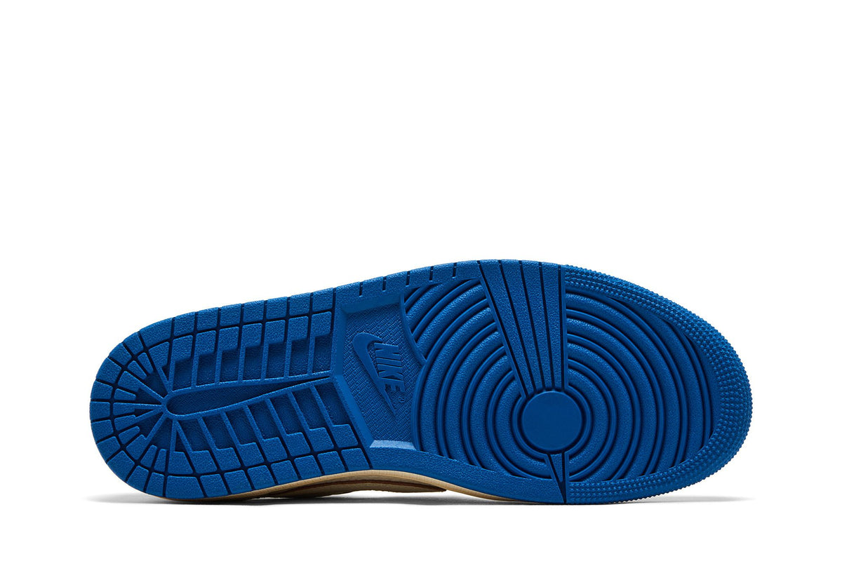 Jordan 1 Retro Low OG SP Fragment x Travis Scott Sail Military Blue sneaker afbeelding 4 - stylecode DM7866-104