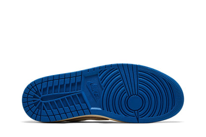 Jordan 1 Retro Low OG SP Fragment x Travis Scott Sail Military Blue sneaker afbeelding 4 - stylecode DM7866-104