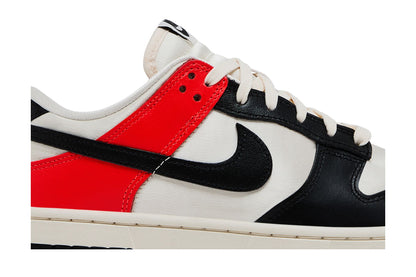 Nike Dunk Low Black Toe Bright Crimson (Women's) sneaker afbeelding 2 - stylecode HQ3423-635