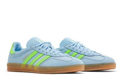 adidas Gazelle Indoor Clear Sky Solar Green (Women's) sneaker afbeelding 8 - stylecode JI1372