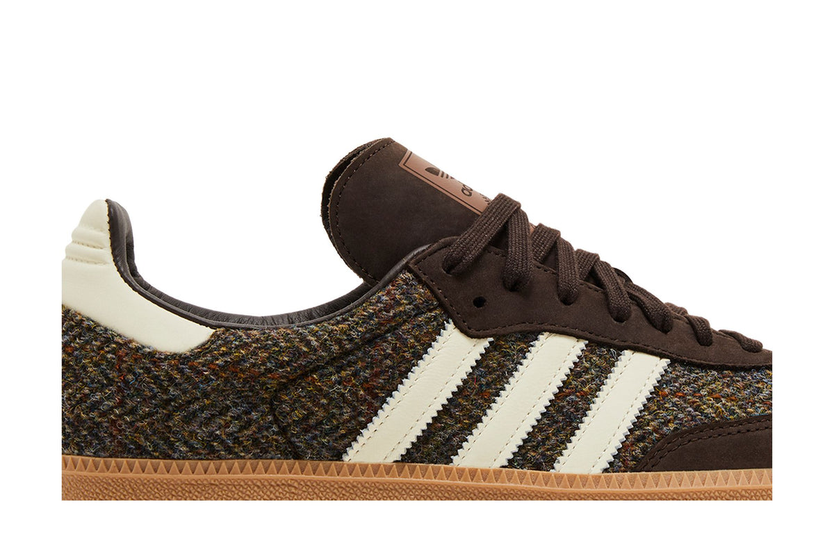 adidas Samba OG Dark Brown Tweed sneaker afbeelding 2 - stylecode ID1450