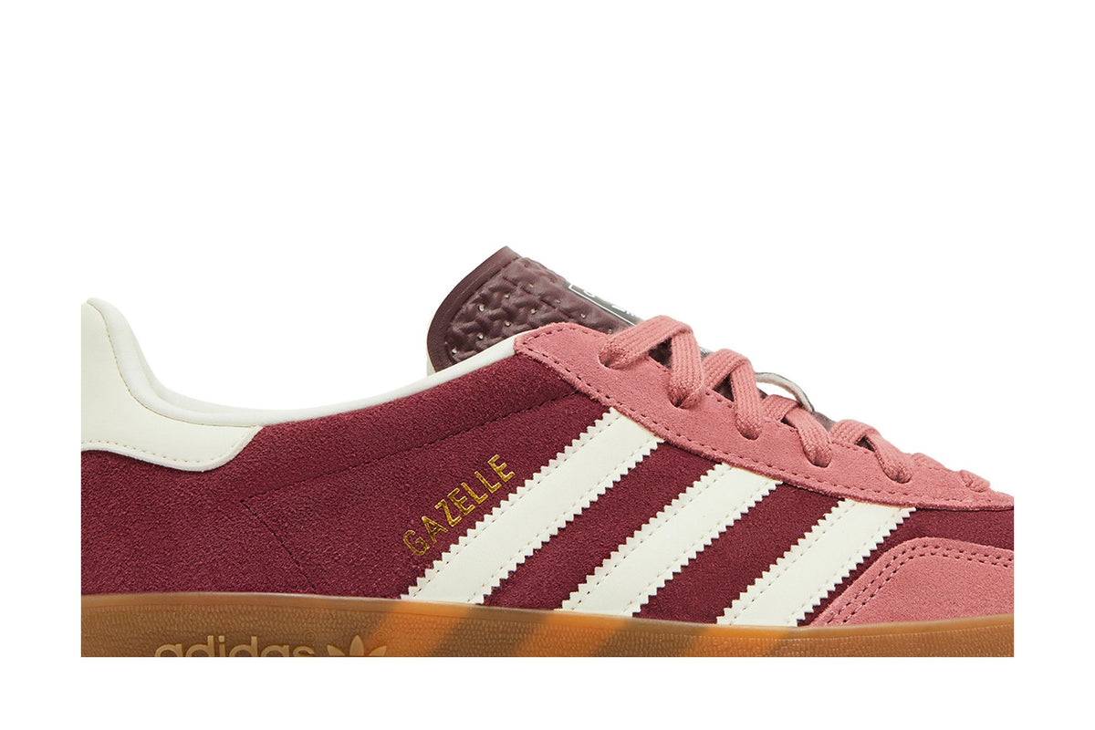 adidas Gazelle Indoor Maroon Preloved Crimson sneaker afbeelding 2 - stylecode IF9647