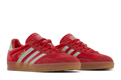 adidas Gazelle Indoor Better Scarlet Hazy Green (Women's) sneaker afbeelding 8 - stylecode IG6786