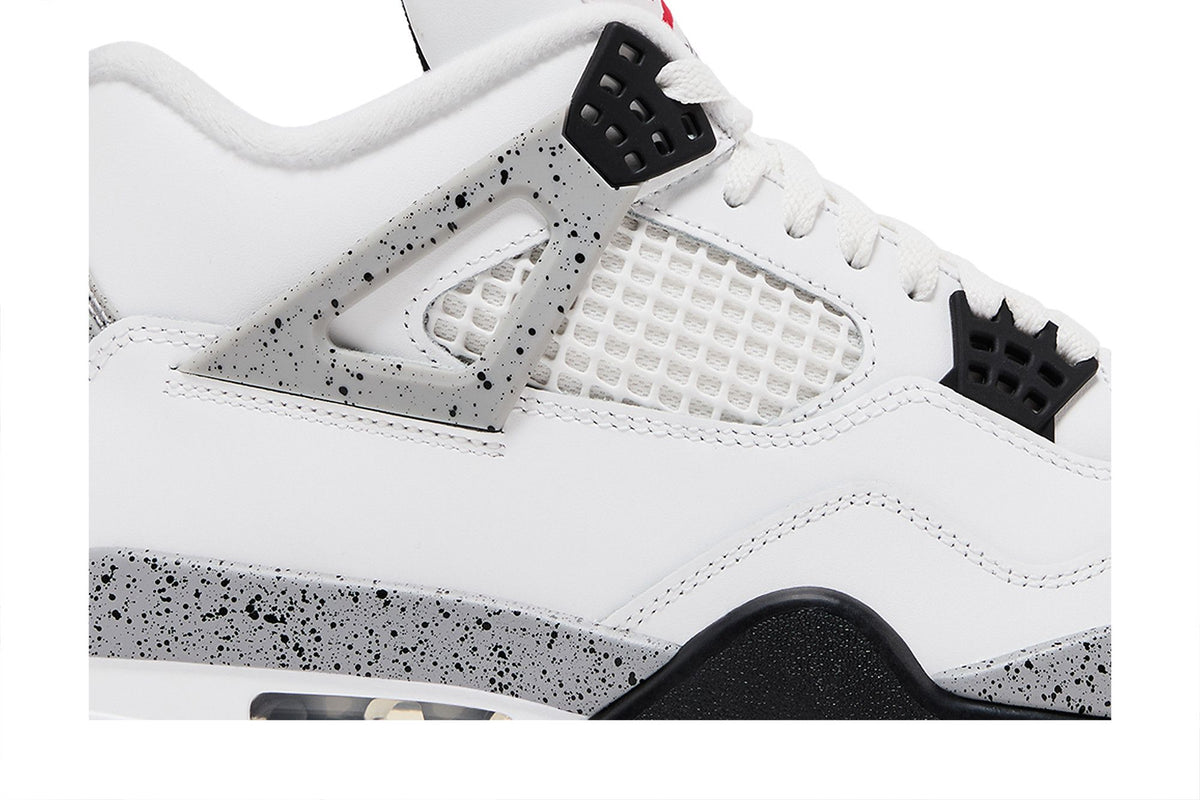 Jordan 4 Retro White Cement (2025) sneaker afbeelding 2 - stylecode FV5029-100