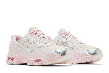 ASICS Gel-NYC Kicki Yang Zhang Pink Cream Pure Silver sneaker afbeelding 8 - stylecode 1203A571-100