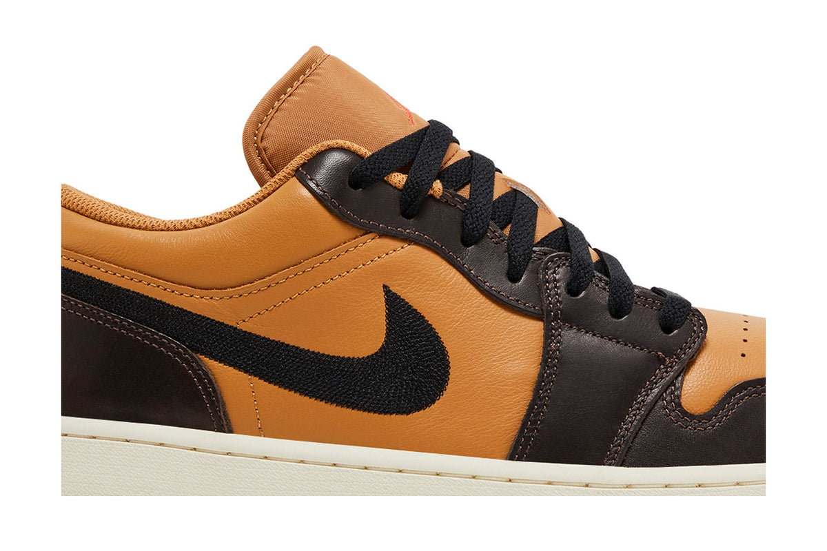 Jordan 1 Low SE Flax Baroque Brown sneaker afbeelding 2 - stylecode HQ3603-201