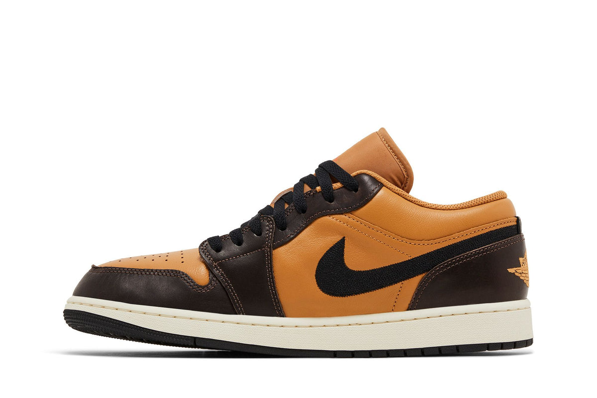 Jordan 1 Low SE Flax Baroque Brown sneaker afbeelding 3 - stylecode HQ3603-201
