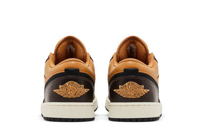 Jordan 1 Low SE Flax Baroque Brown sneaker afbeelding 6 - stylecode HQ3603-201