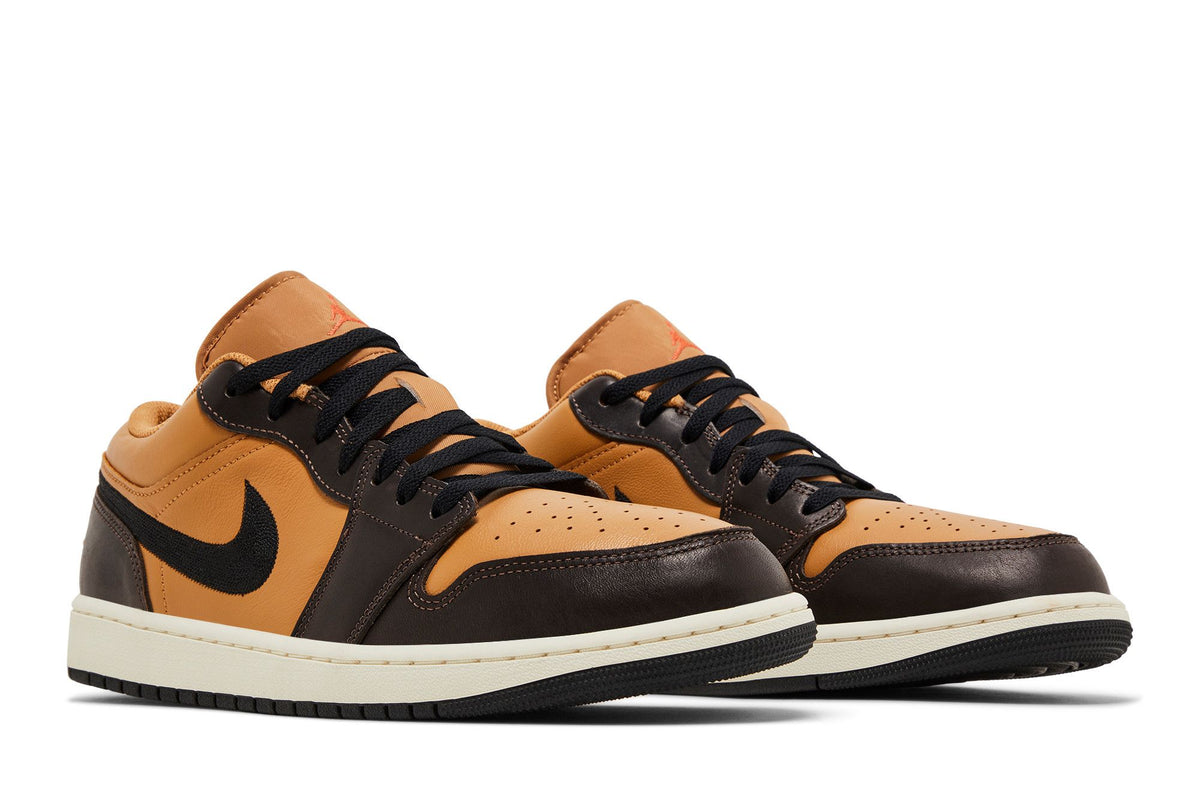 Jordan 1 Low SE Flax Baroque Brown sneaker afbeelding 8 - stylecode HQ3603-201