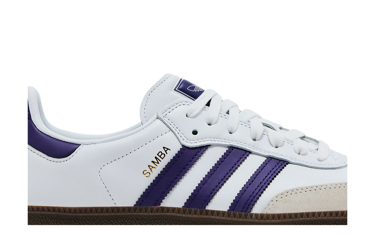 adidas Samba ADV Cloud White Collegiate Purple sneaker afbeelding 2 - stylecode IE6613