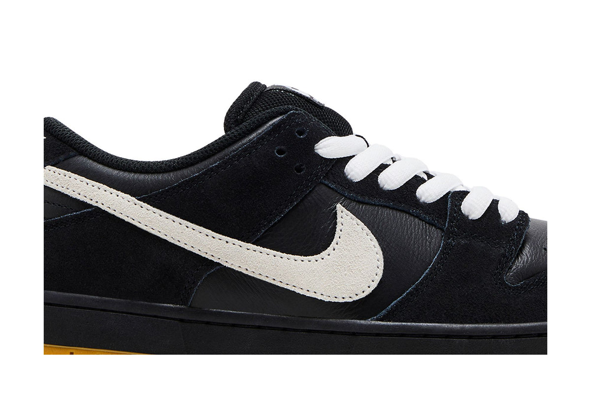 Nike Dunk Low Pro SB Black White Gum sneaker afbeelding 2 - stylecode HF3704-003