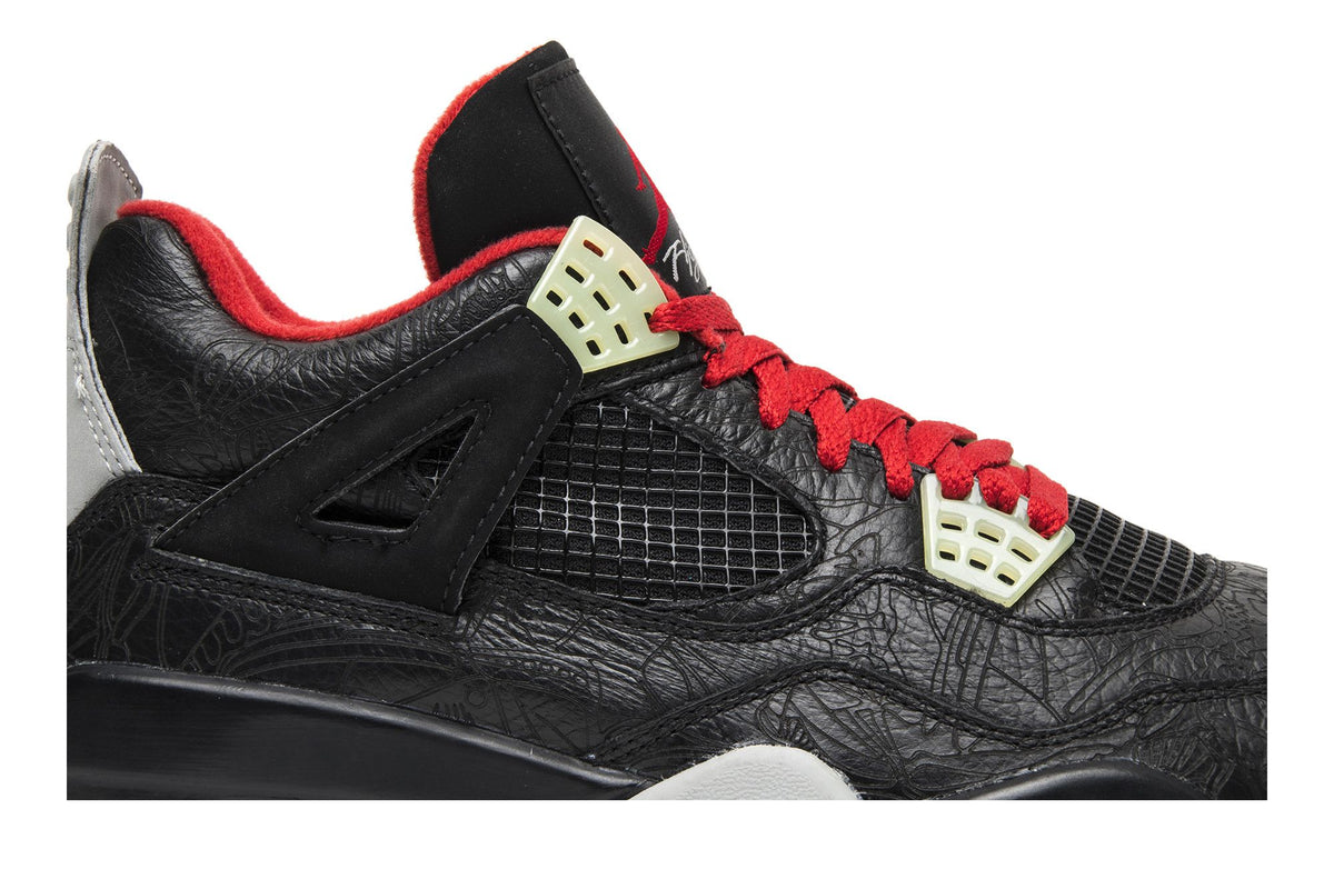 Jordan 4 Retro Black Laser sneaker afbeelding 2 - stylecode 312255-061