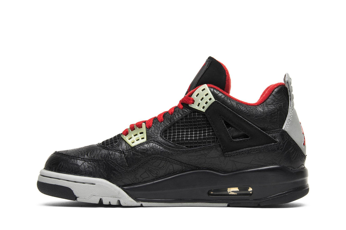 Jordan 4 Retro Black Laser sneaker afbeelding 3 - stylecode 312255-061