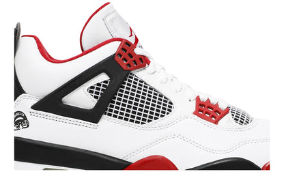 Jordan 4 Retro Fire Red Mars Blackmon sneaker afbeelding 2 - stylecode 308497-162