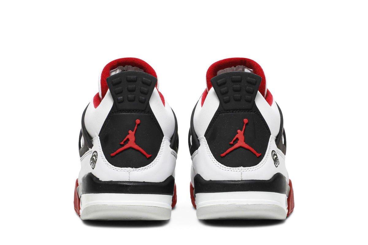 Jordan 4 Retro Fire Red Mars Blackmon sneaker afbeelding 6 - stylecode 308497-162